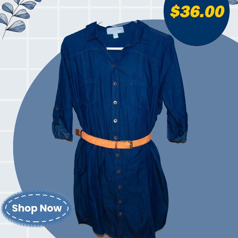 Women's denim shirtdress/ Universal Thread